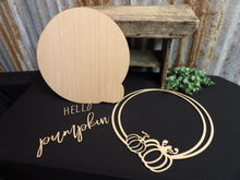 Load image into Gallery viewer, Hello Pumpkin Door Hanger # 535