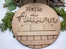 Load image into Gallery viewer, Hello Autumn Door Hanger # 696
