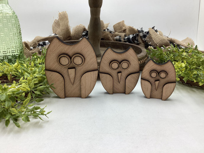 Chunky Owl Family Sitters #653