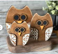 Load image into Gallery viewer, Chunky Owl Family Sitters #653
