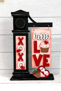 Interchangeable Sign Post with Options #503