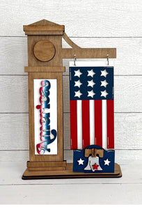 Interchangeable Sign Post with Options #503