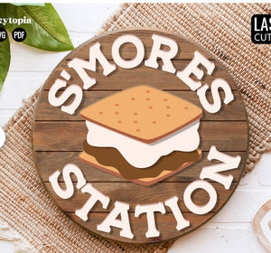 S’more Door Hanger #733