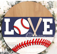 Load image into Gallery viewer, Baseball Door Hanger # 556
