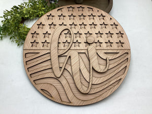 America HI Door Hanger # 553