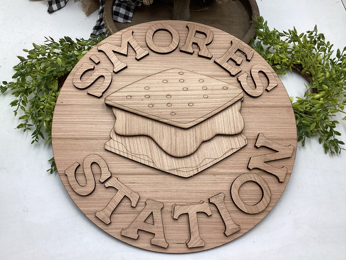 S’more Door Hanger #733