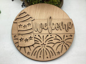 Firecracker Door Hanger # 575