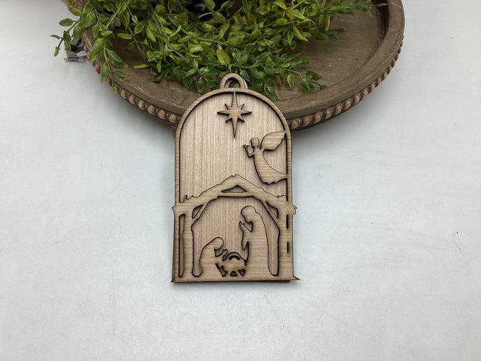 Manger Scene Door Hanger # 613