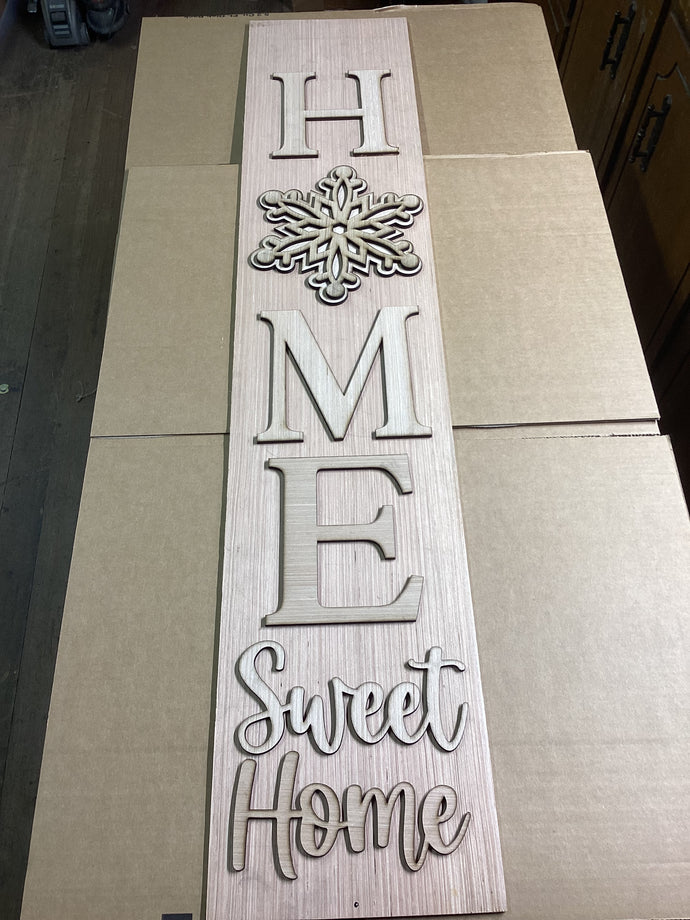 Interchangeable Home Porch Sign # 601