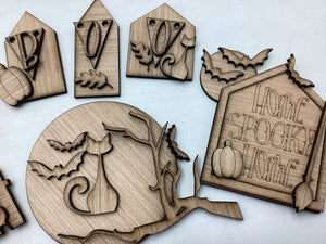 Halloween Tier Tray Pieces # 620