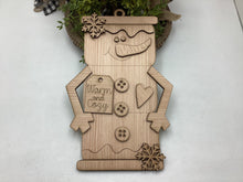 Load image into Gallery viewer, Tall Marshmallow Door Hanger # 639
