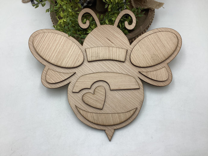 Large 3D Bee # 608