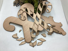 Load image into Gallery viewer, Candy Cane Door Hanger # 563
