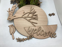 Load image into Gallery viewer, Welcome Cardinal Door Hanger # 645
