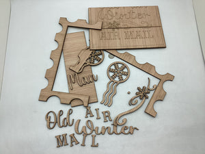 Old Man Winter Door Hanger #502