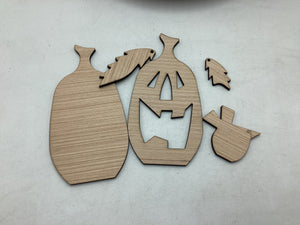 Crow Pumpkin Shelf Sitters #522