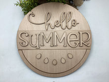 Load image into Gallery viewer, Hello Summer Watermelon Door Hanger # 506
