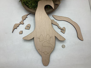 Primitive Witch Hanger # 738