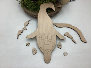 Primitive Witch Hanger # 738