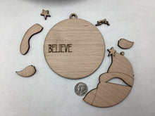 Load image into Gallery viewer, Believe Santa Ornament # 748

