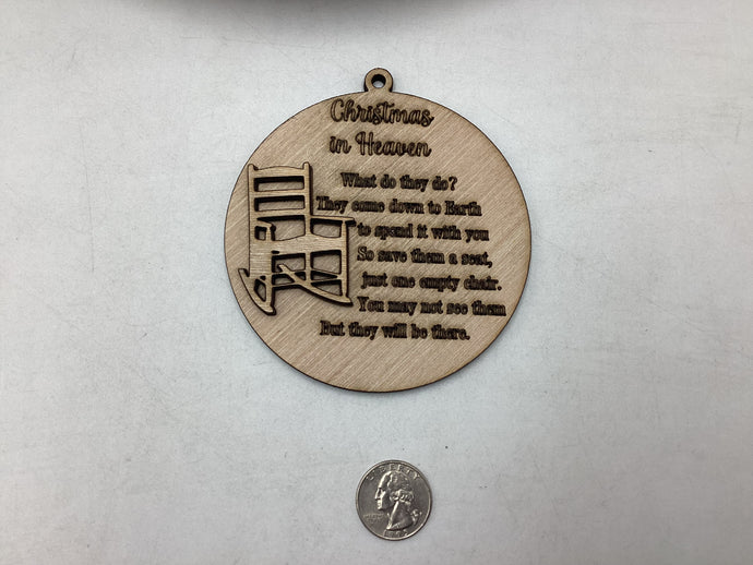 Christmas In Heaven Ornament # 754