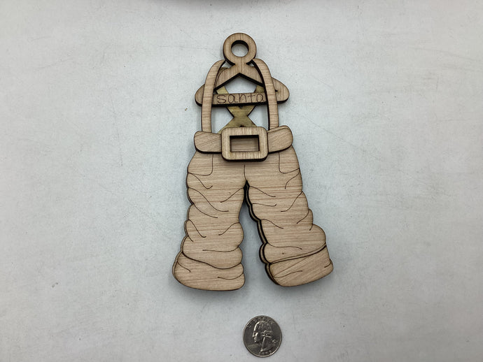 Santa Suit Ornament # 760