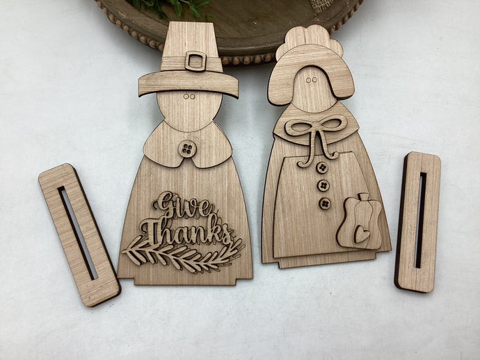 Pilgrim Sitter Couple With Base # 769