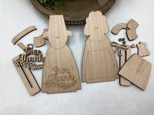 Load image into Gallery viewer, Pilgrim Sitter Couple With Base # 769
