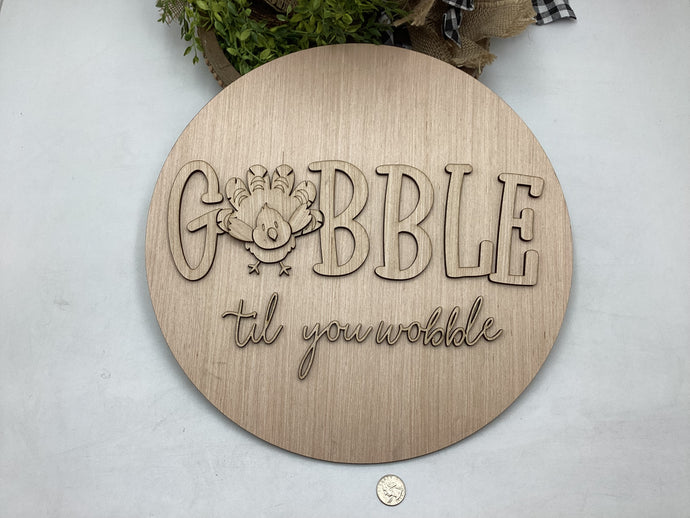 Gobble Door Hanger # 790