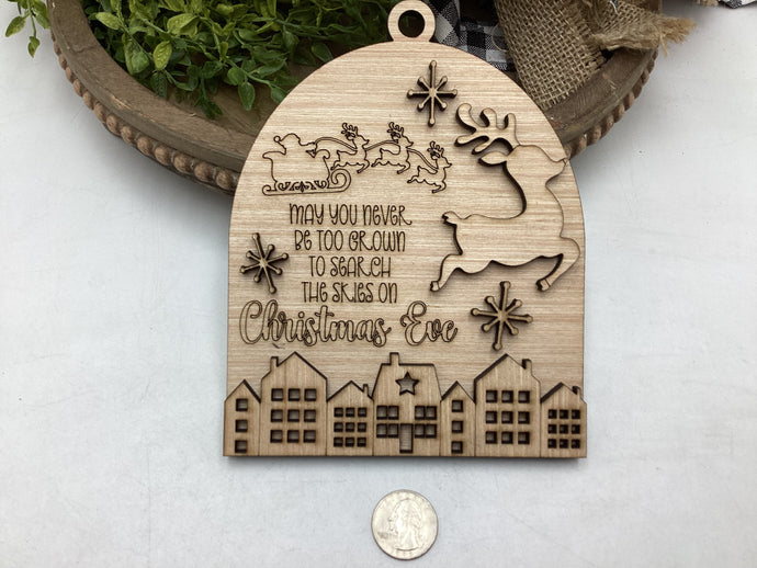 Christmas Eve Ornament # 786