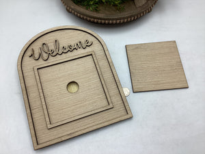 Interchangeable Arched BoHo Sign #794