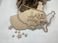Load image into Gallery viewer, Land That We Love Door Hanger # 824
