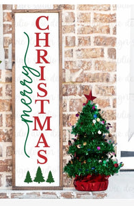 Merry Christmas Porch Sign Letters