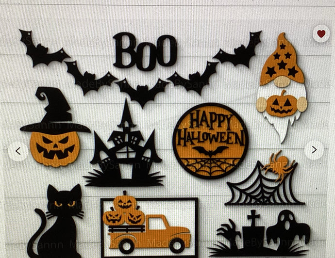 Halloween Tiered Tray #513