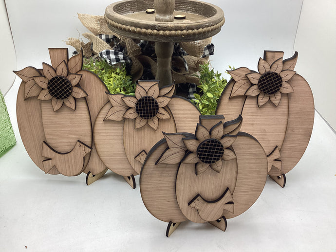 Sunflower Pumpkin Set # 723
