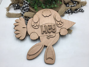 Hey Bunny Door Hanger # 712
