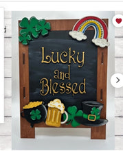 Load image into Gallery viewer, Interchangeable Sandwich Board with Insert Options # 671
