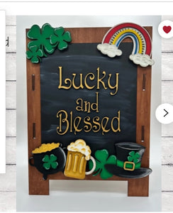 Interchangeable Sandwich Board with Insert Options # 671