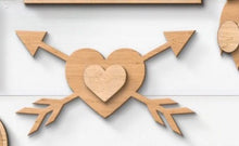 Load image into Gallery viewer, Individual Valentines Tiered Tray Items #690

