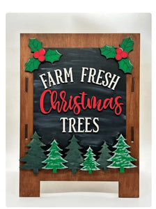 Interchangeable Sandwich Board with Insert Options # 671