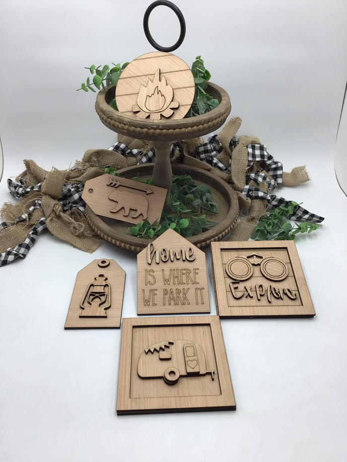 Camping Tiered Tray Set #509