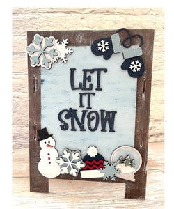 Interchangeable Sandwich Board with Insert Options # 671