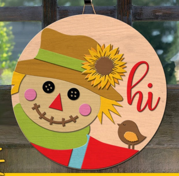 Scarecrow Door Hanger Kit # 698