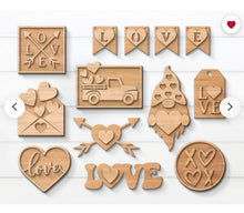 Load image into Gallery viewer, Individual Valentines Tiered Tray Items #690

